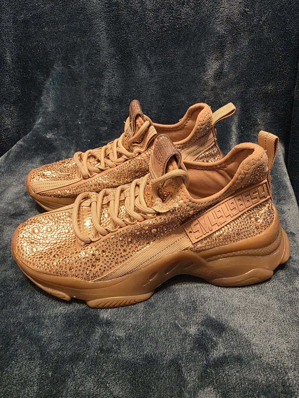 Steve Madden Rhinestone Chunky Platform Sneakers